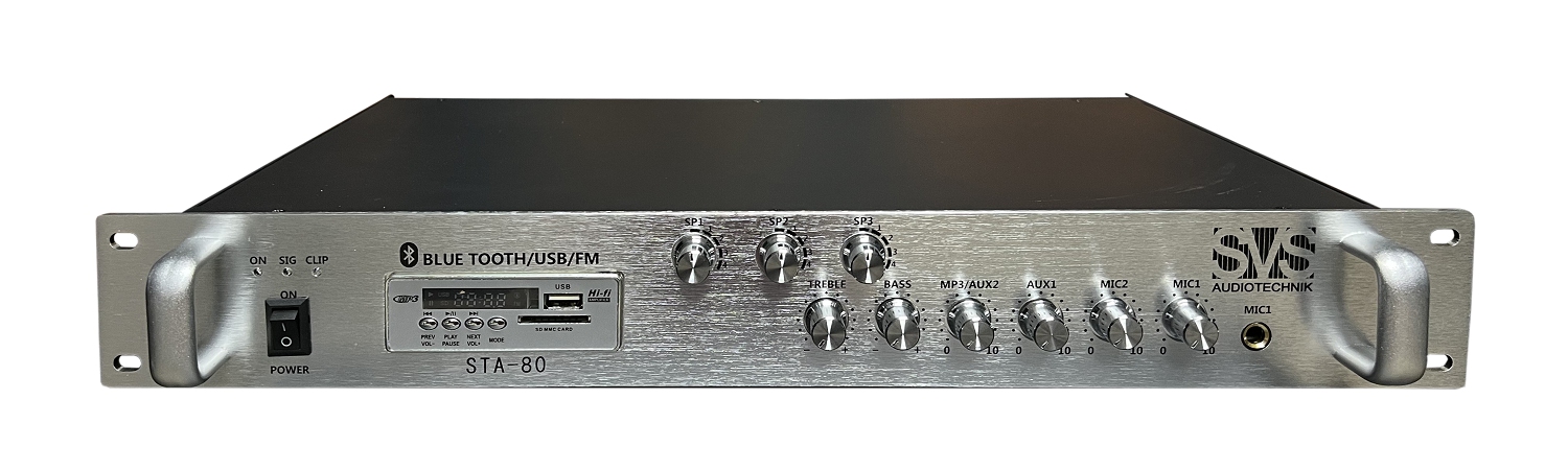SVS Audiotechnik STA-80 Микшер-усилитель для систем Public Address в Брянске